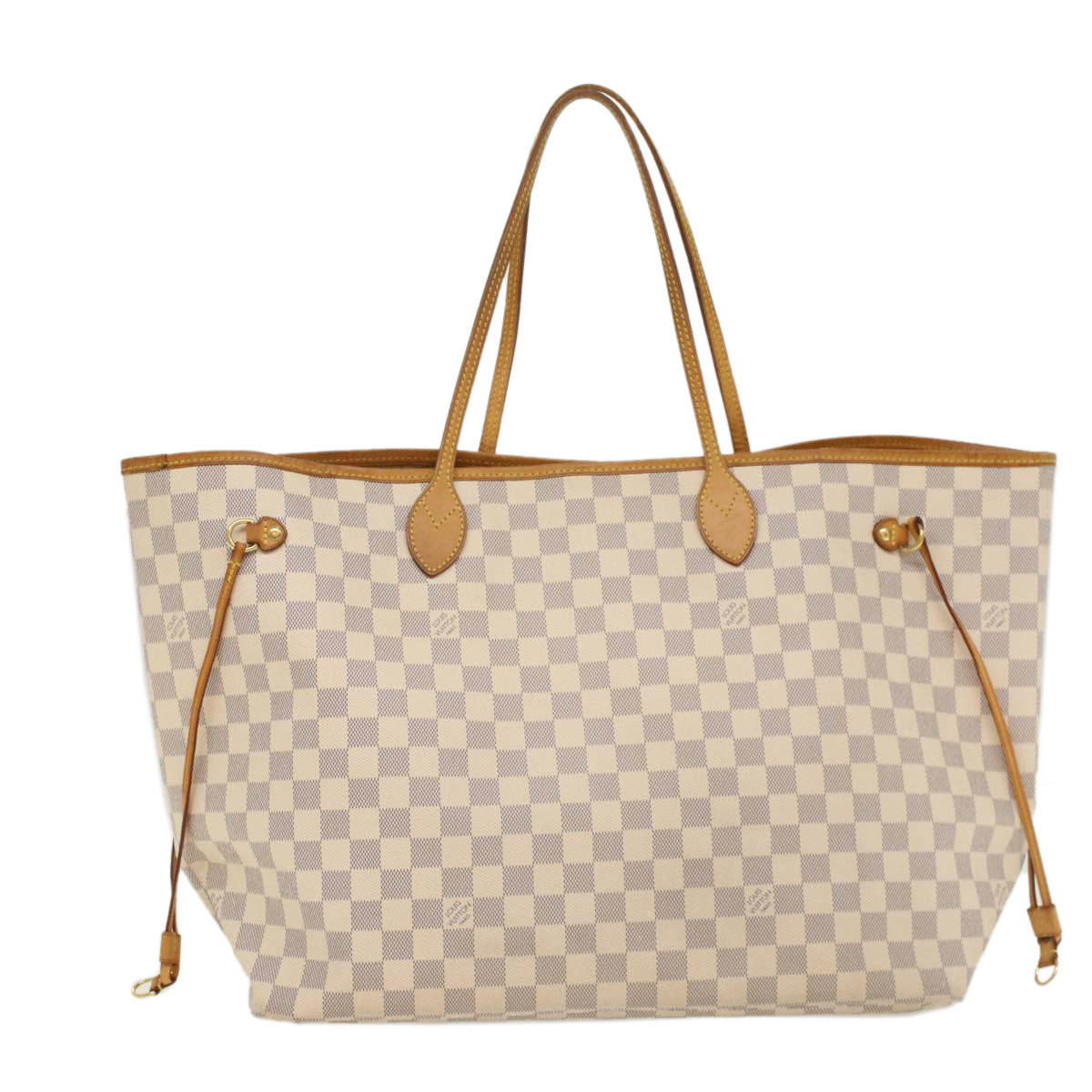 LOUIS VUITTON Damier Azur Neverfull GM Tote Bag N41360 LV 53994