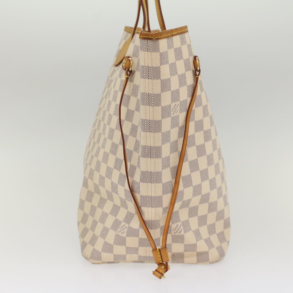 LOUIS VUITTON Damier Azur Neverfull GM Tote Bag N41360 LV 53994