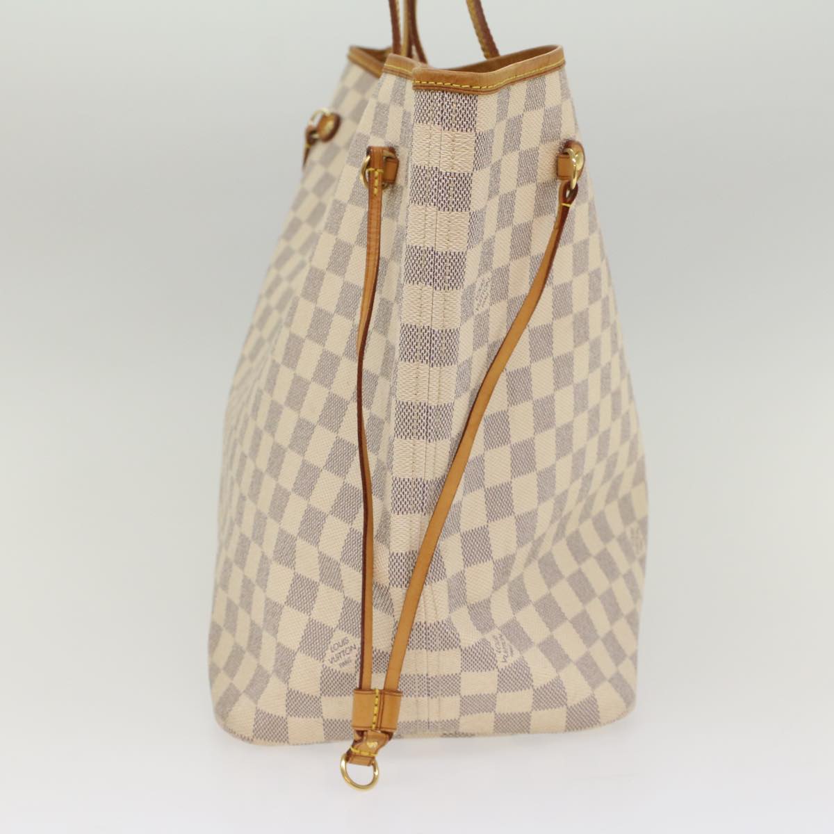 LOUIS VUITTON Damier Azur Neverfull GM Tote Bag N41360 LV 53994