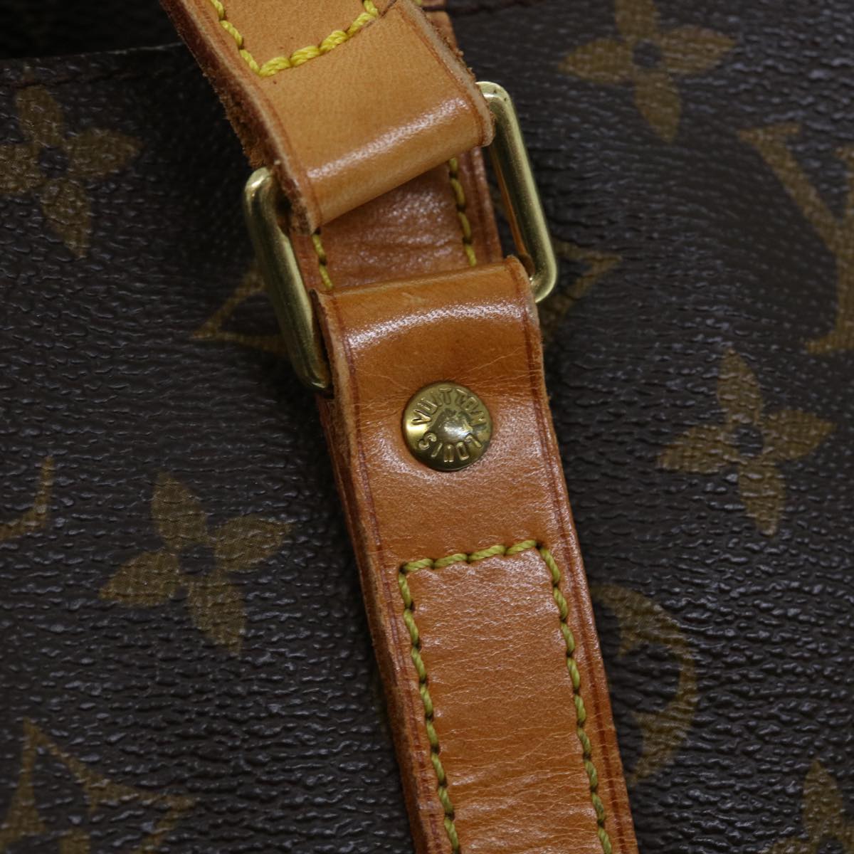 LOUIS VUITTON Monogram Sac Shopping Tote Bag M51108 LV 53995
