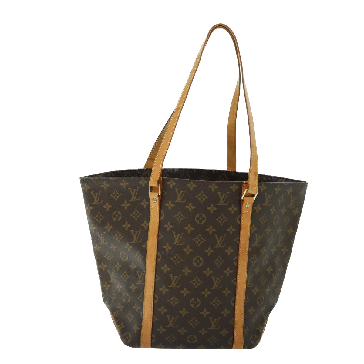 LOUIS VUITTON Monogram Sac Shopping Tote Bag M51108 LV 53995