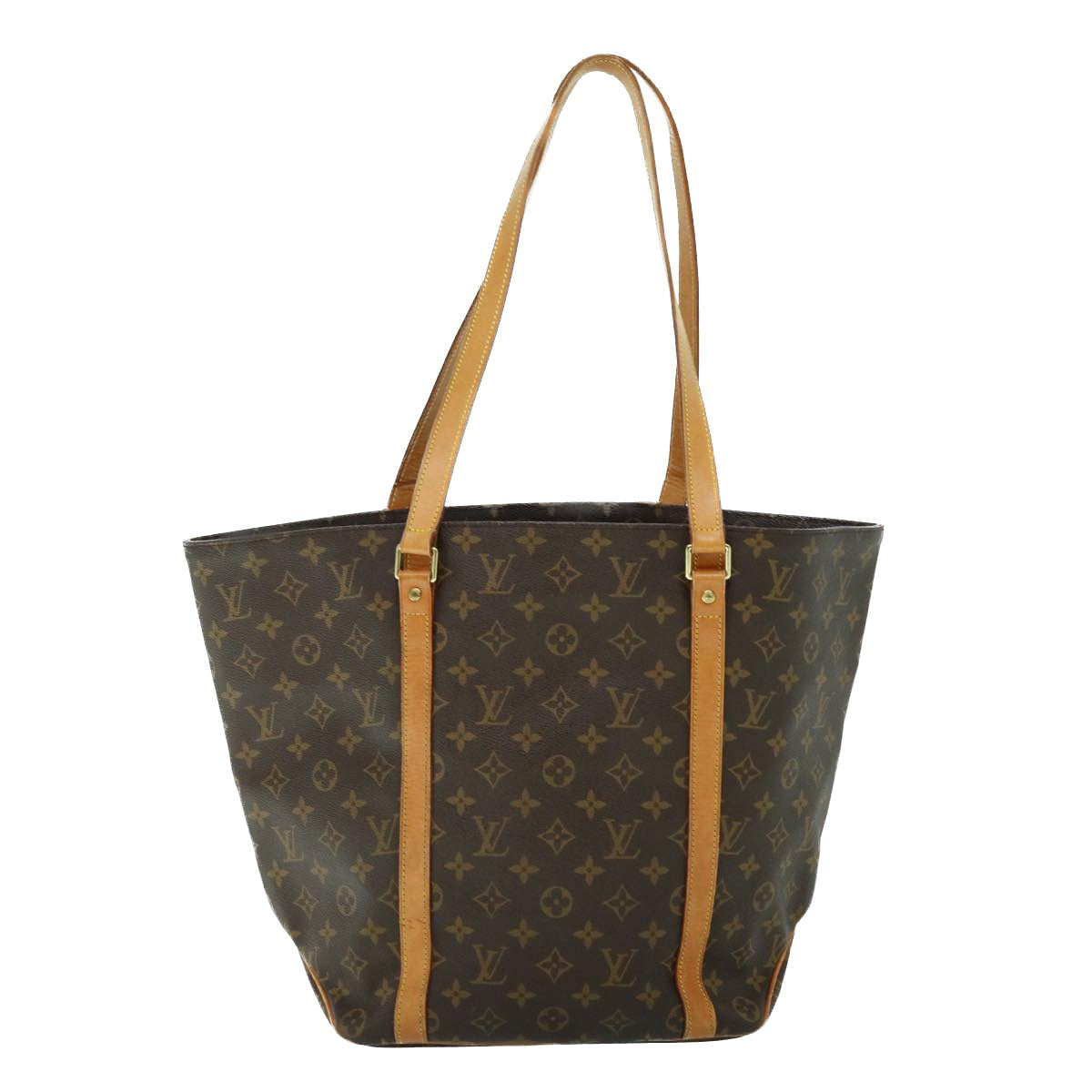 LOUIS VUITTON Monogram Sac Shopping Tote Bag M51108 LV 53995