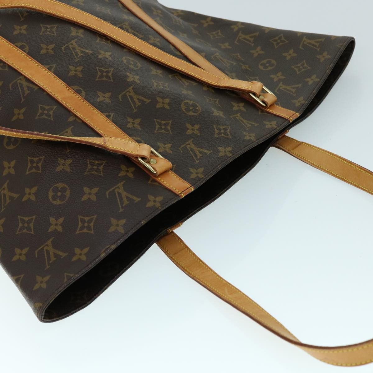 LOUIS VUITTON Monogram Sac Shopping Tote Bag M51108 LV 53995