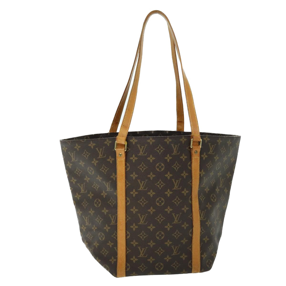 LOUIS VUITTON Monogram Sac Shopping Tote Bag M51108 LV 53996