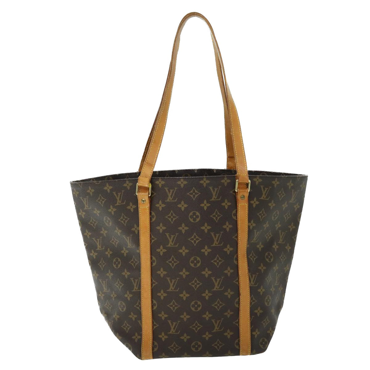 LOUIS VUITTON Monogram Sac Shopping Tote Bag M51108 LV 53996