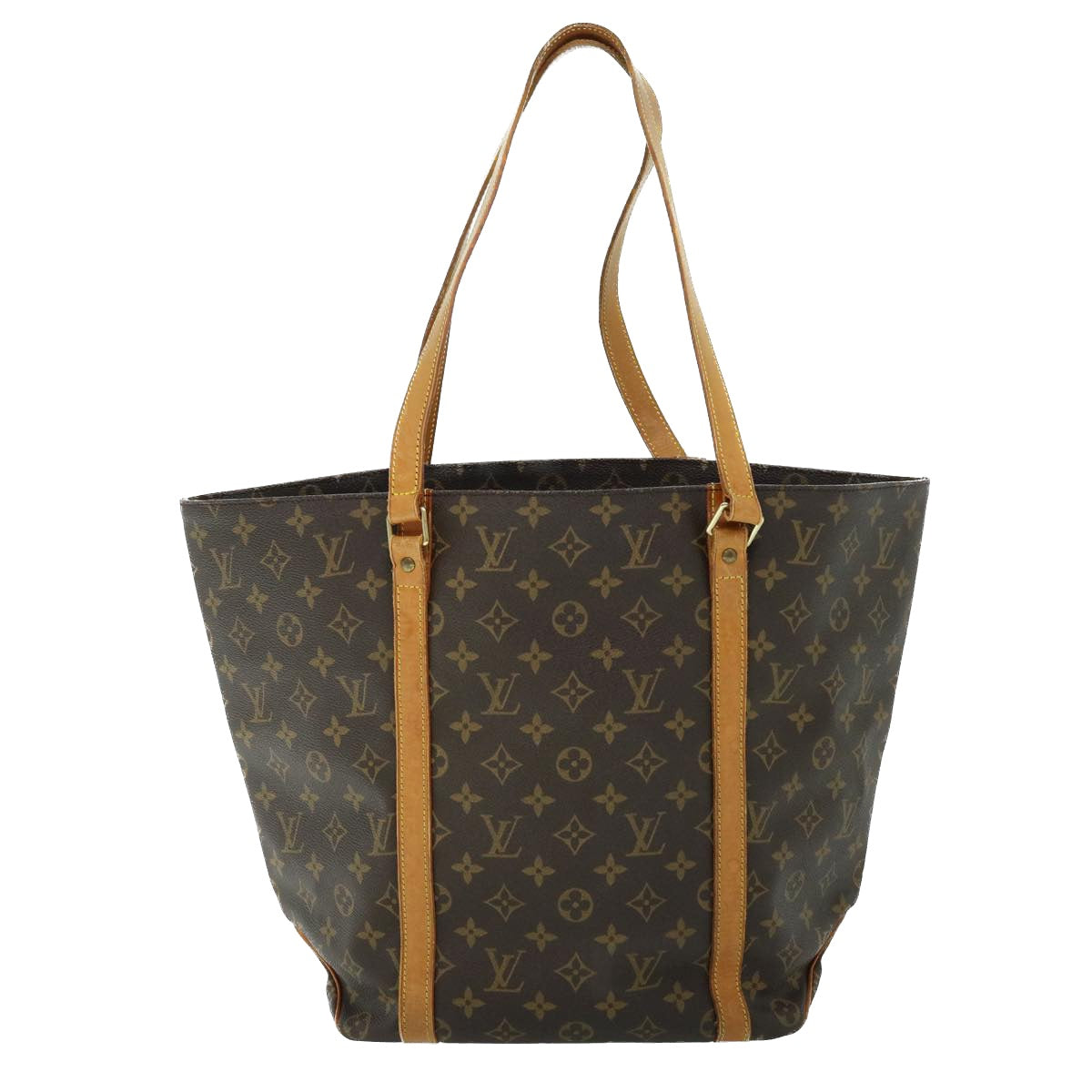 LOUIS VUITTON Monogram Sac Shopping Tote Bag M51108 LV 53996