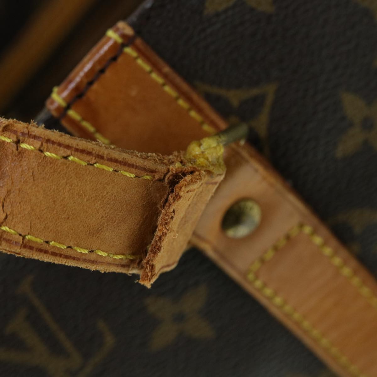 LOUIS VUITTON Monogram Sac Shopping Tote Bag M51108 LV 53996