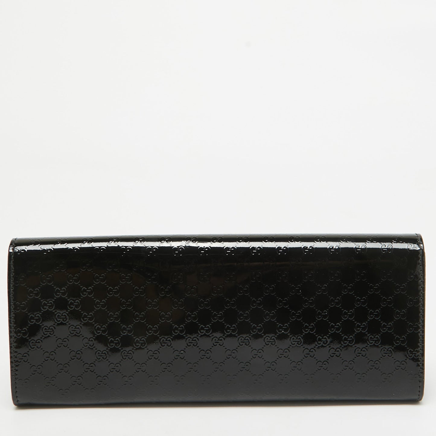 Luxury Gucci Trending 2025 Black MicroLuxury Gucci Trending 2025ssima Patent Leather Small Broadway Clutch