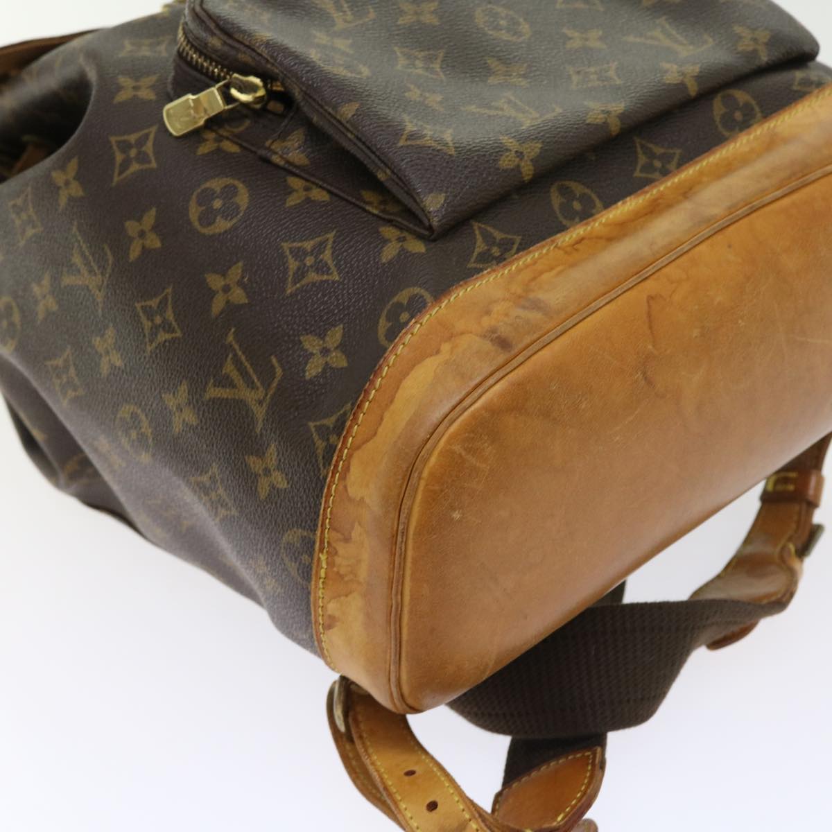 LOUIS VUITTON Monogram Montsouris GM Backpack M51135 LV 54000