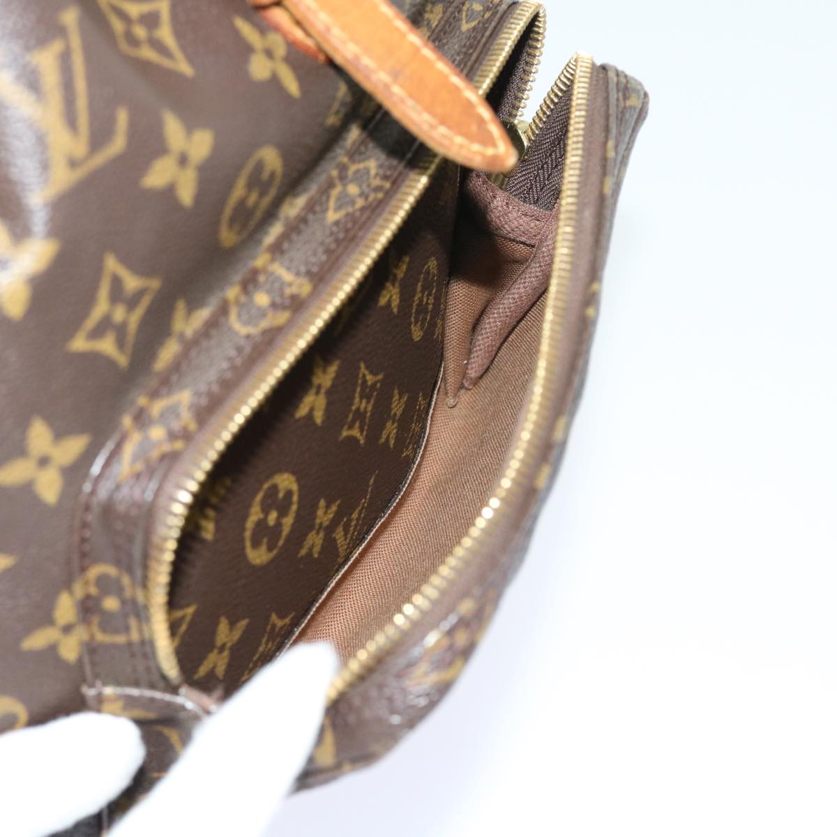 LOUIS VUITTON Monogram Montsouris GM Backpack M51135 LV 54000