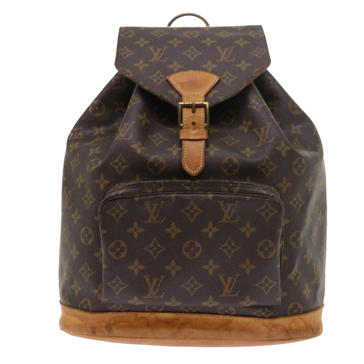 LOUIS VUITTON Monogram Montsouris GM Backpack M51135 LV 54000