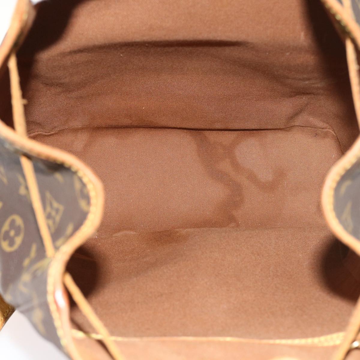 LOUIS VUITTON Monogram Montsouris GM Backpack M51135 LV 54000