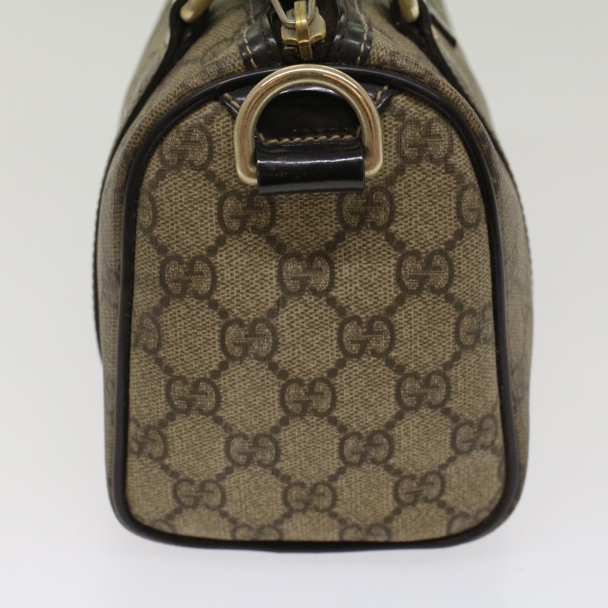 Luxury Gucci GG Supreme Hand Bag PVC Leather Beige 193604  54006