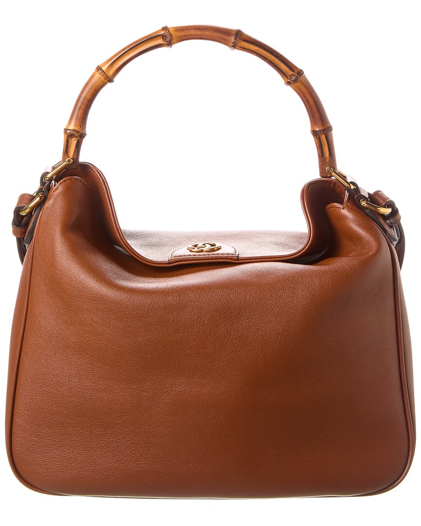 Luxury Gucci Trending 2025 Diana Medium Leather Shoulder Bag