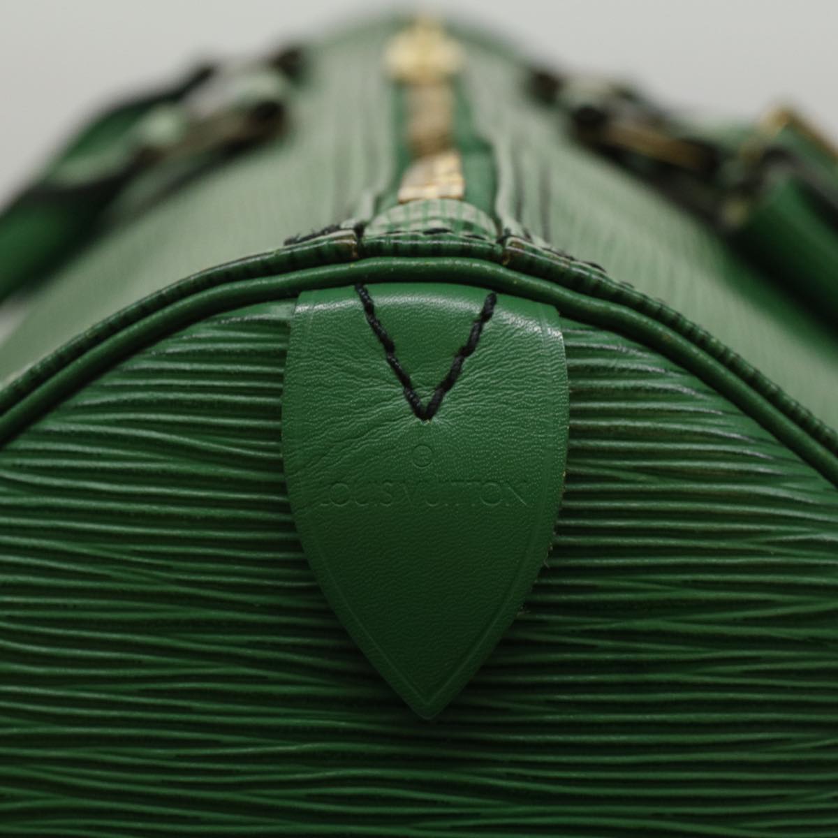 LOUIS VUITTON Epi Keepall 55 Boston Bag Green M42954 LV 54047