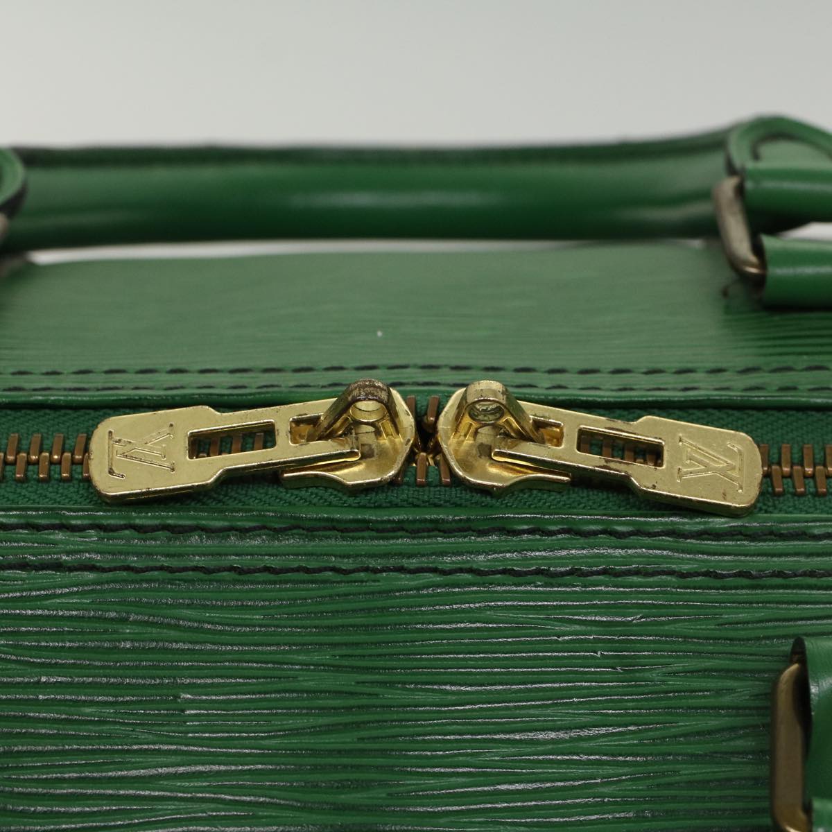 LOUIS VUITTON Epi Keepall 55 Boston Bag Green M42954 LV 54047