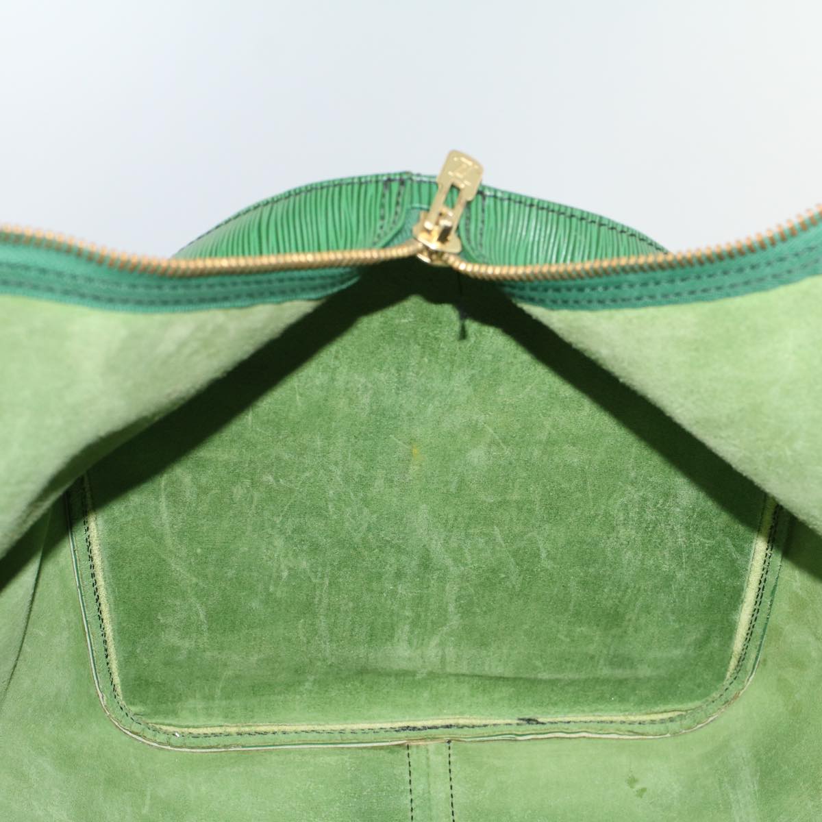 LOUIS VUITTON Epi Keepall 55 Boston Bag Green M42954 LV 54047