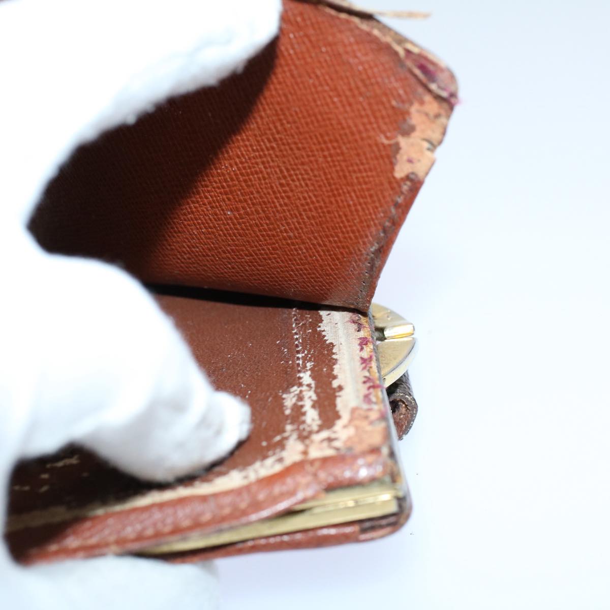 LOUIS VUITTON Monogram Epi Wallet 10set Red LV 54091