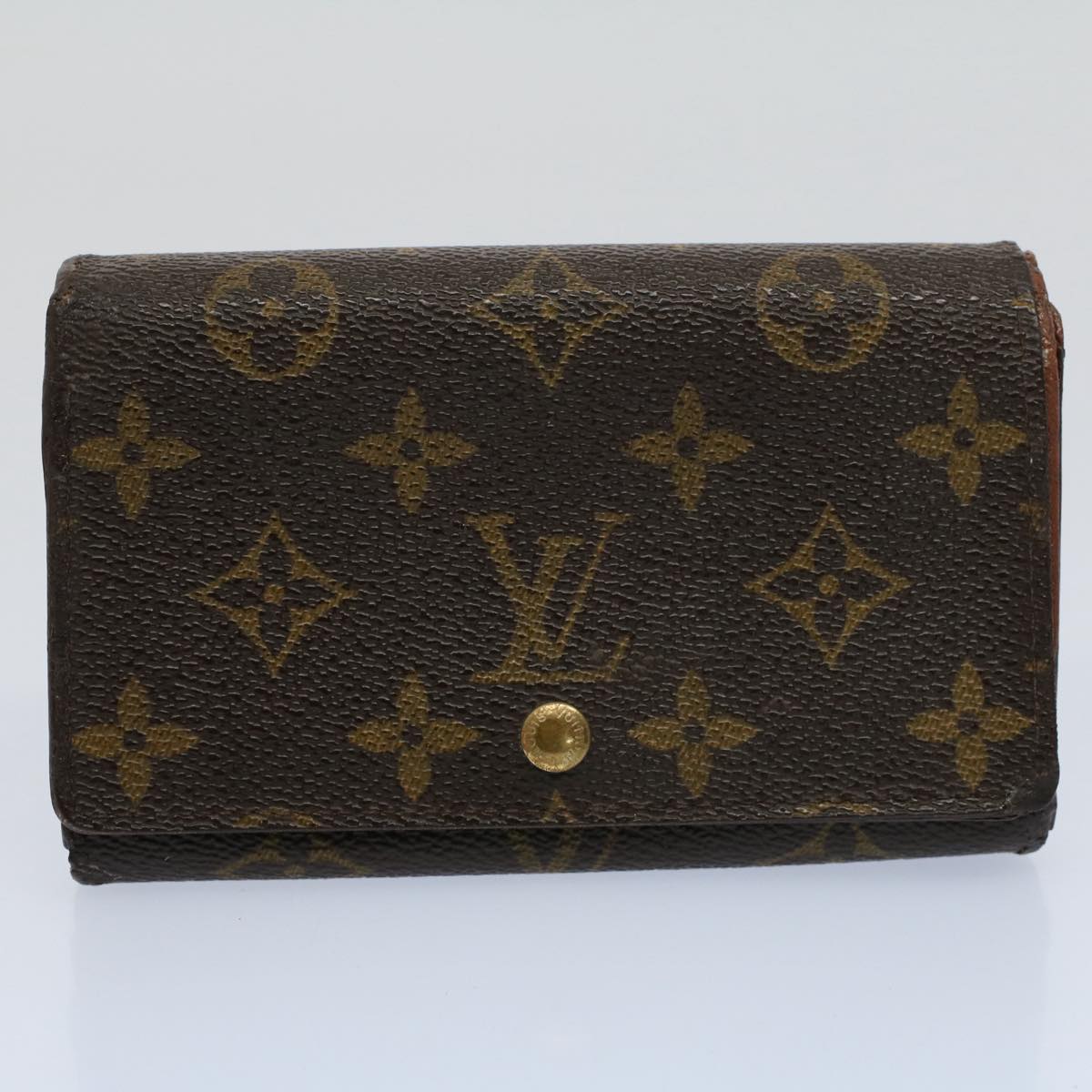 LOUIS VUITTON Monogram Epi Wallet 10set Red LV 54091