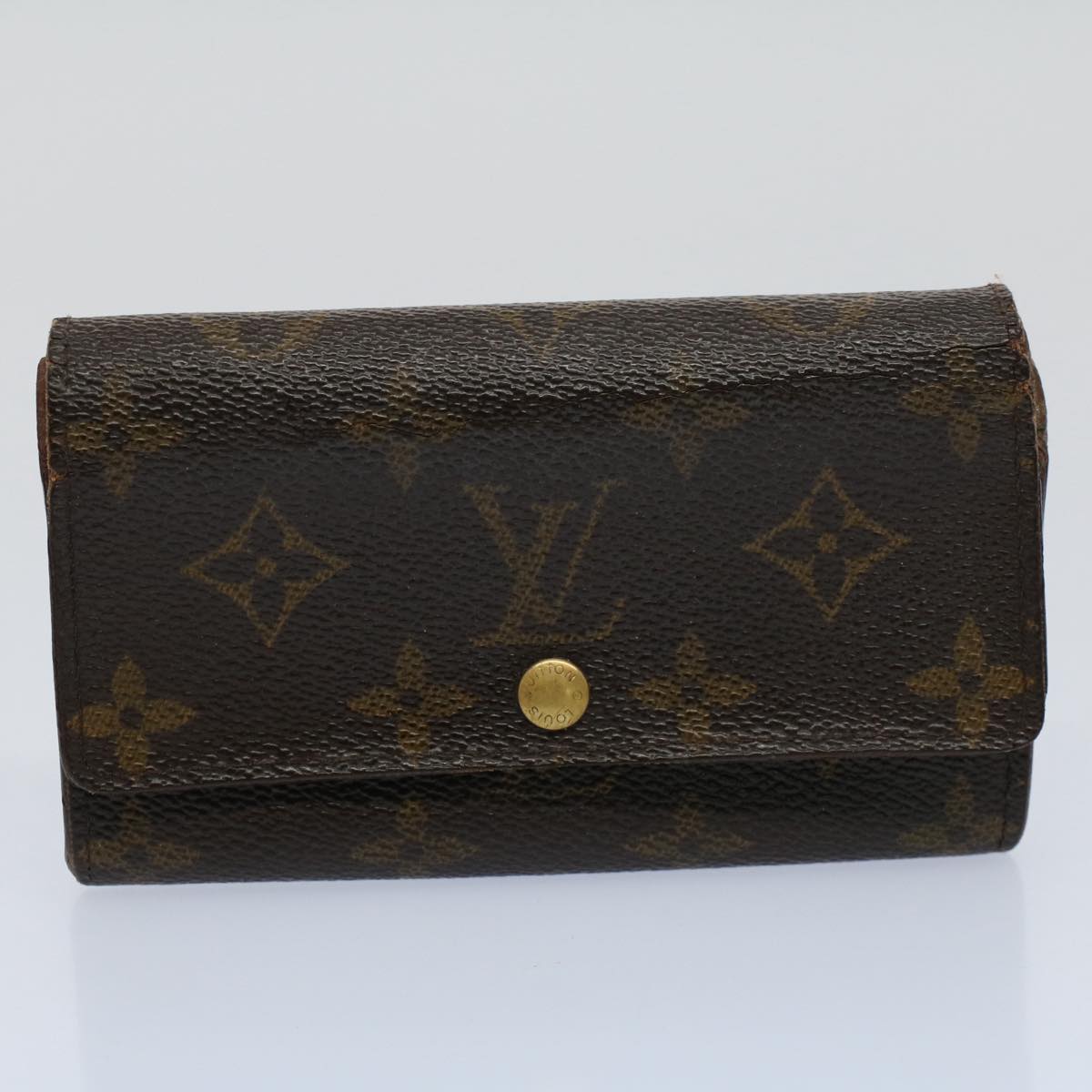 LOUIS VUITTON Monogram Epi Wallet 10set Red LV 54091