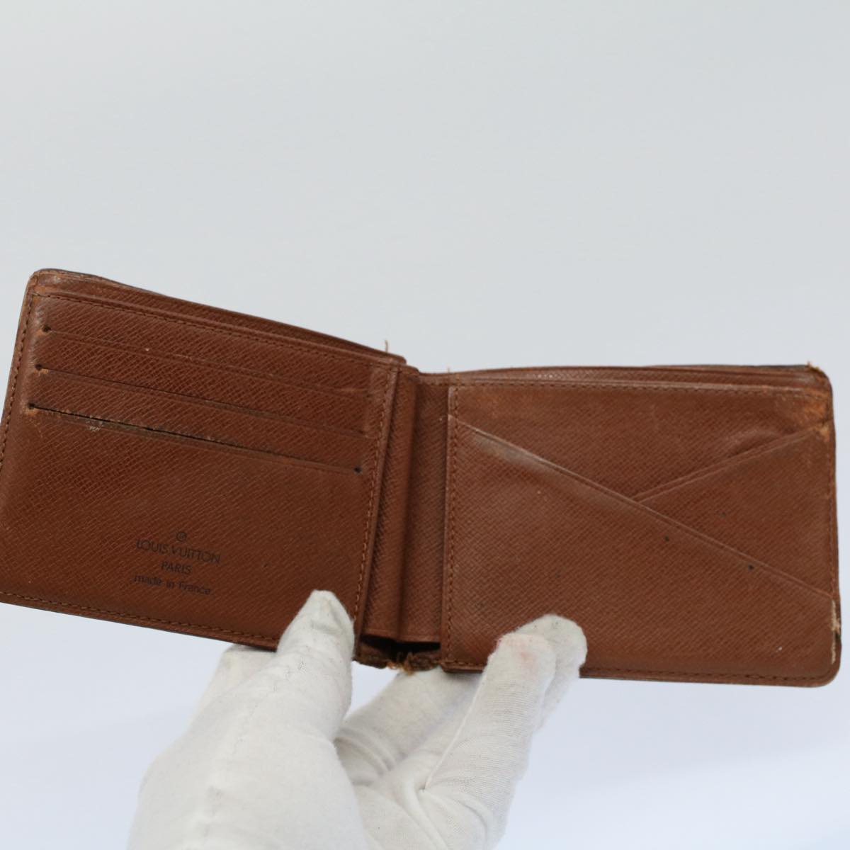 LOUIS VUITTON Monogram Epi Wallet 10set Red LV 54091