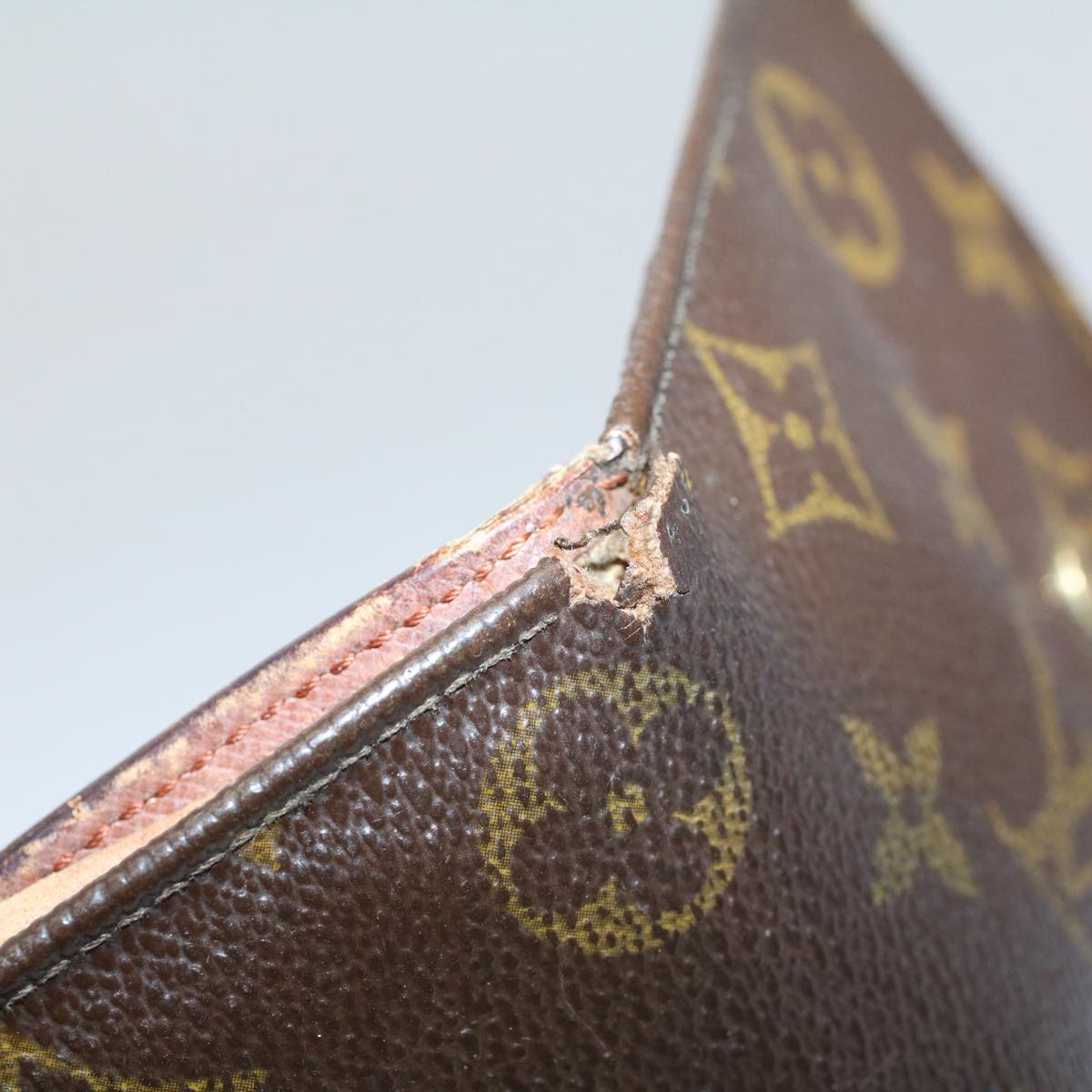 LOUIS VUITTON Monogram Epi Wallet 10set Red LV 54091