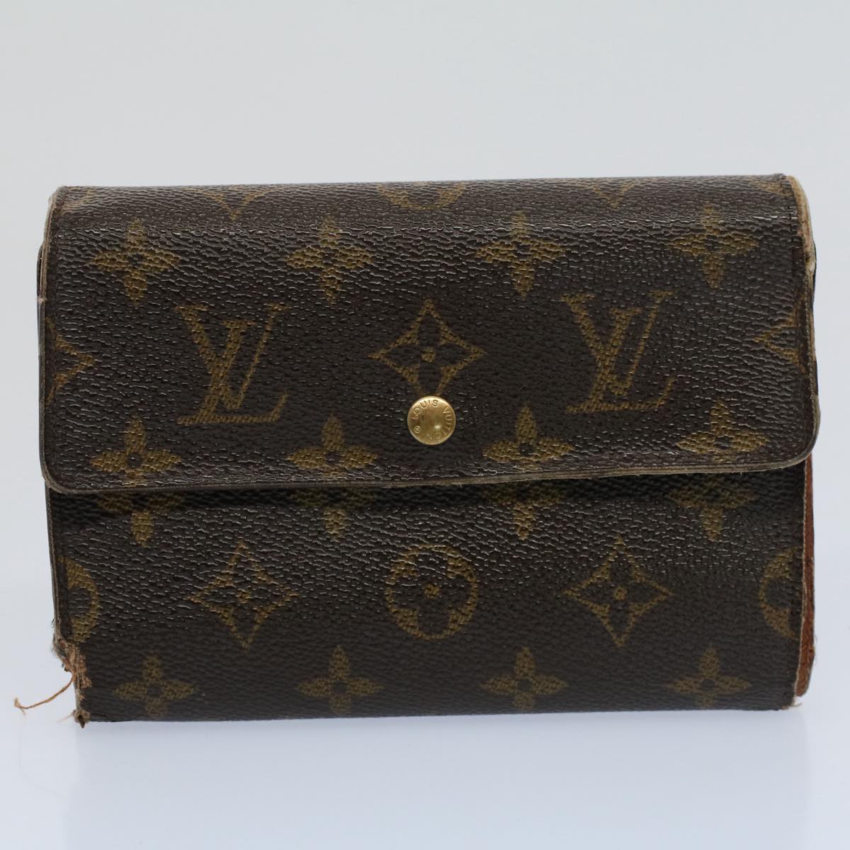 LOUIS VUITTON Monogram Epi Wallet 10set Red LV 54091