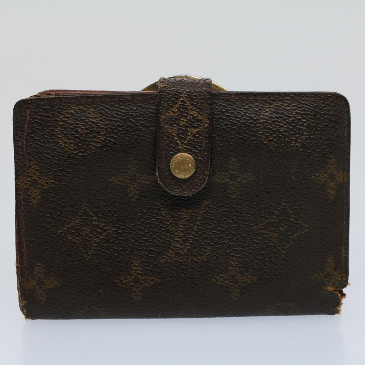 LOUIS VUITTON Monogram Epi Wallet 10set Red LV 54091
