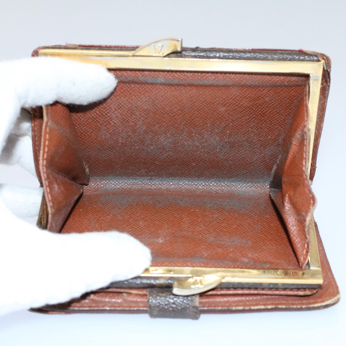 LOUIS VUITTON Monogram Epi Wallet 10set Red LV 54091