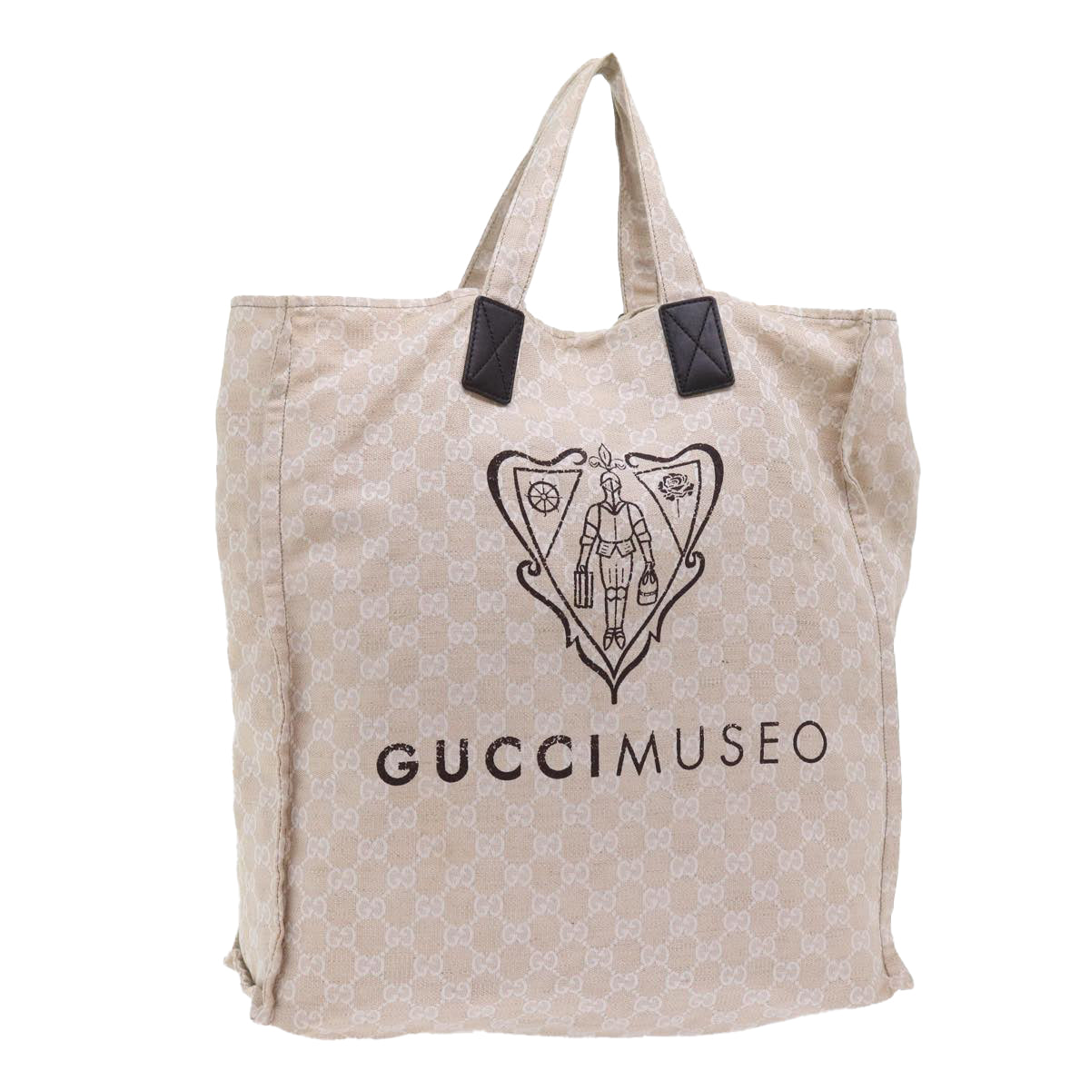 Luxury Gucci GG Canvas Hand Bag Beige 283411  54131
