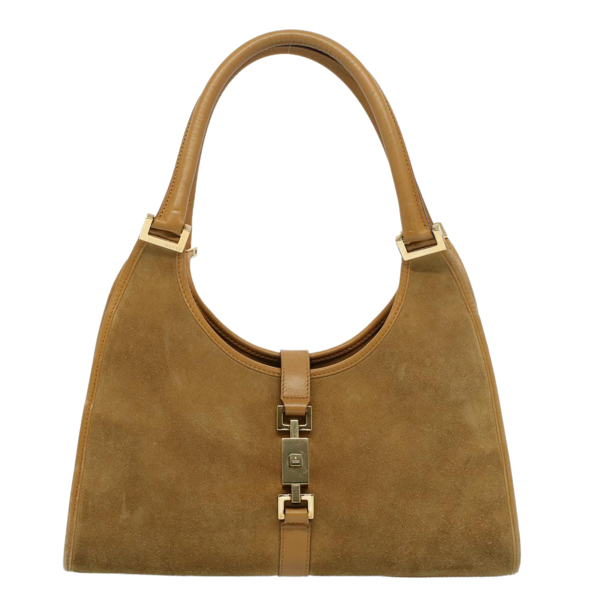 Luxury Gucci Jackie Hand Bag Suede Beige 002 1067  54144