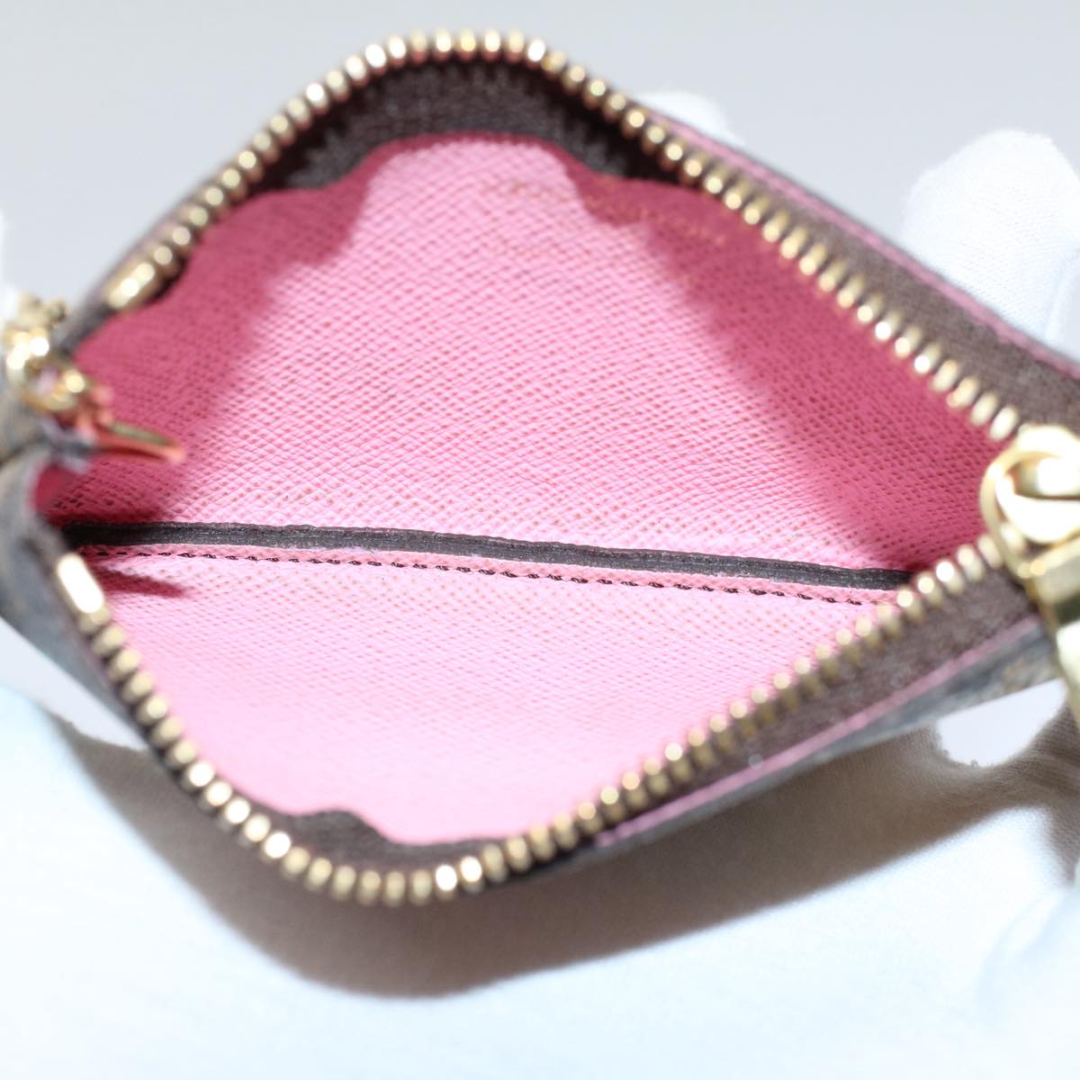 LOUIS VUITTON Monogram Vivienne Pochette Cles Coin Purse M81639 LV 54164