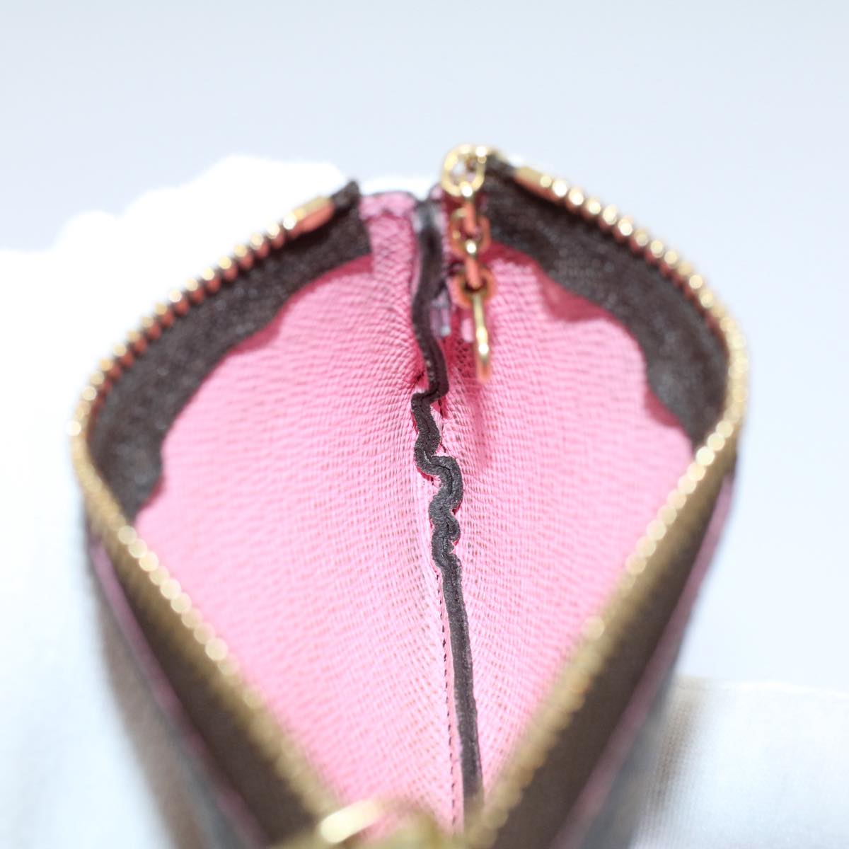 LOUIS VUITTON Monogram Vivienne Pochette Cles Coin Purse M81639 LV 54164