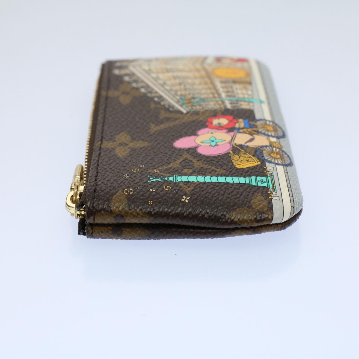 LOUIS VUITTON Monogram Vivienne Pochette Cles Coin Purse M81639 LV 54164