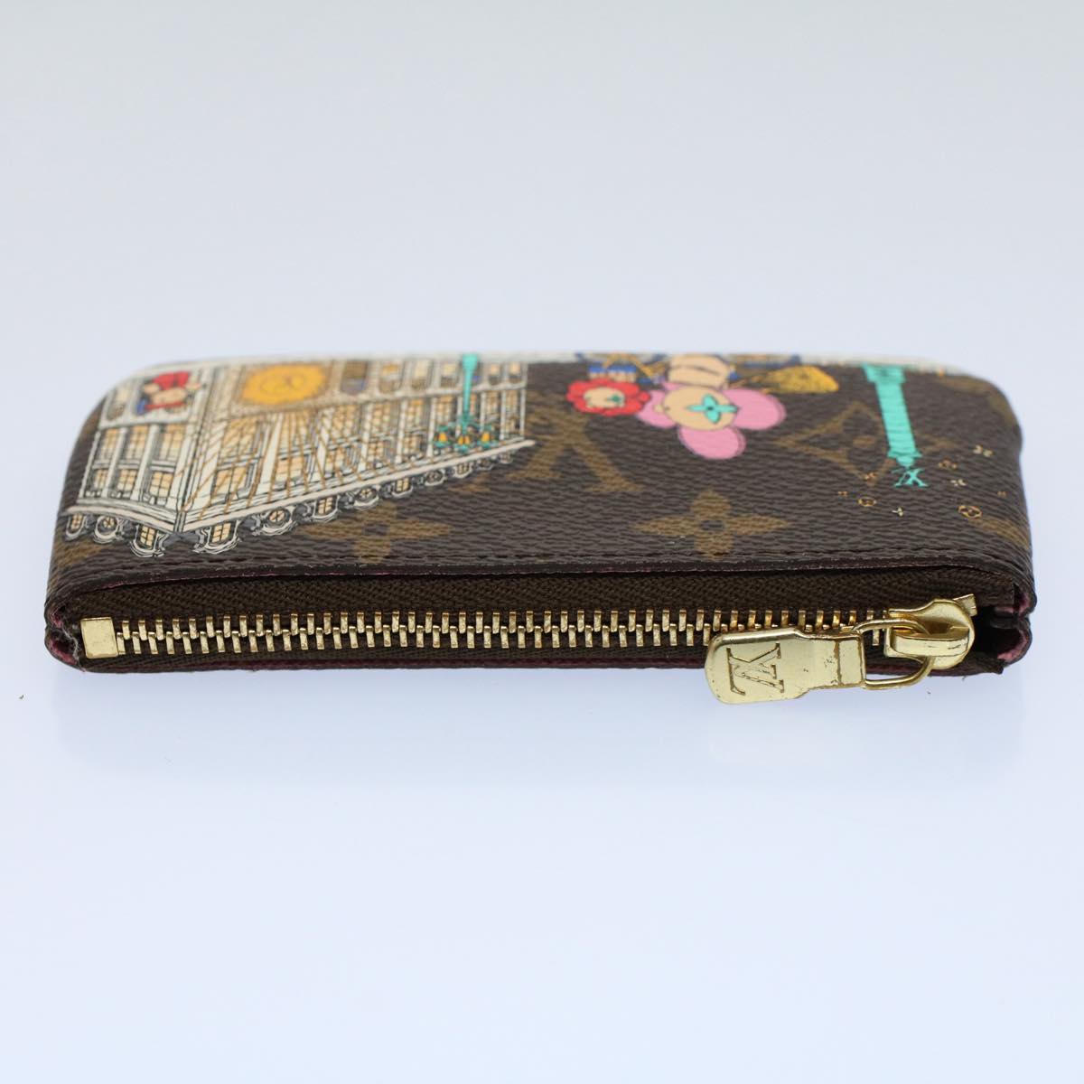 LOUIS VUITTON Monogram Vivienne Pochette Cles Coin Purse M81639 LV 54164