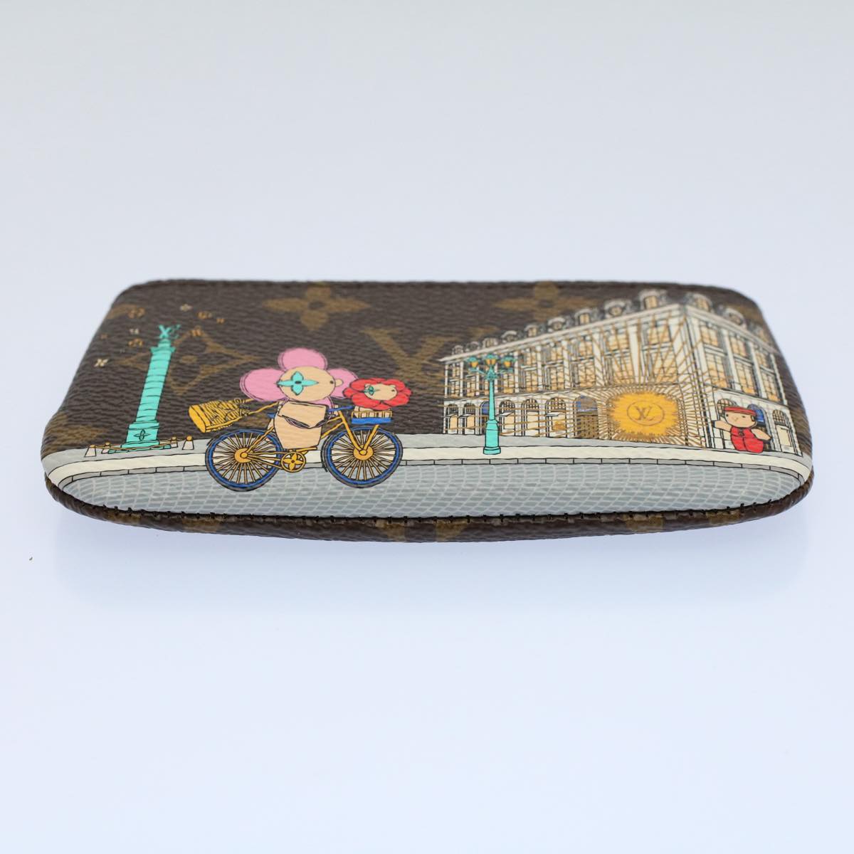 LOUIS VUITTON Monogram Vivienne Pochette Cles Coin Purse M81639 LV 54164