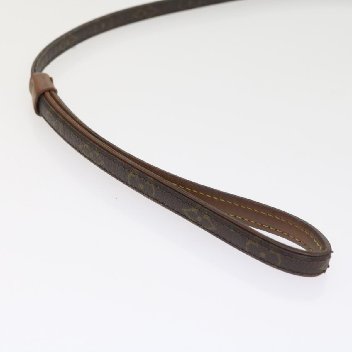 LOUIS VUITTON Monogram Less Baxter MM Collier Baxter Dog Leash 2Set 54225