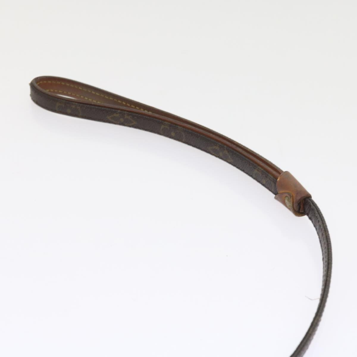 LOUIS VUITTON Monogram Less Baxter MM Collier Baxter Dog Leash 2Set 54225