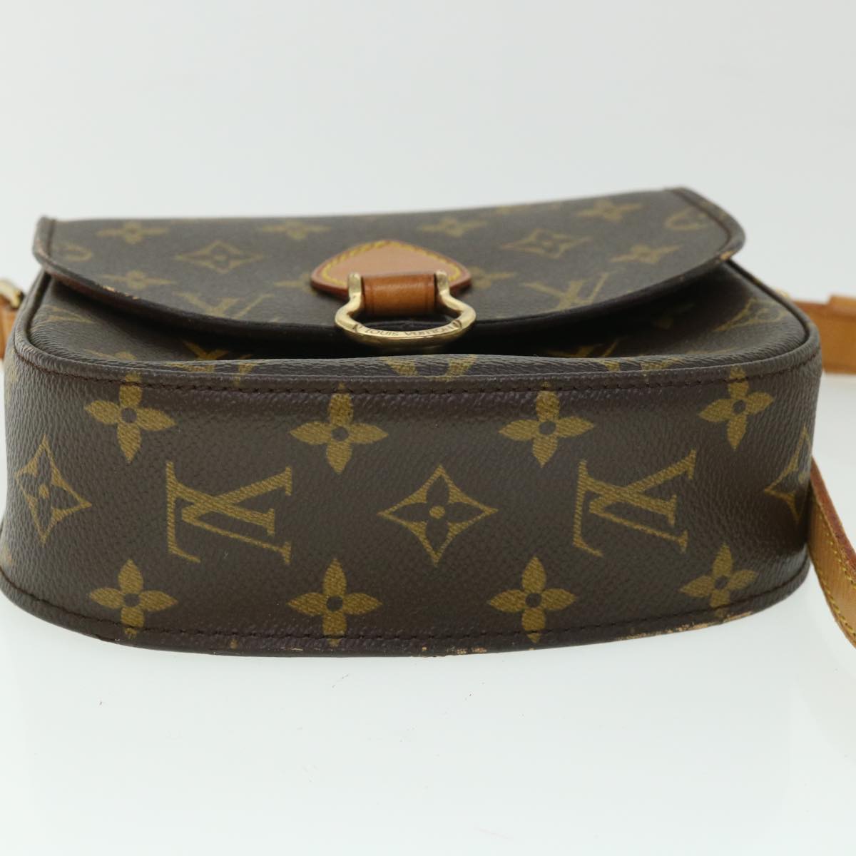 LOUIS VUITTON Monogram Saint Cloud PM Shoulder Bag M51244 LV 54229