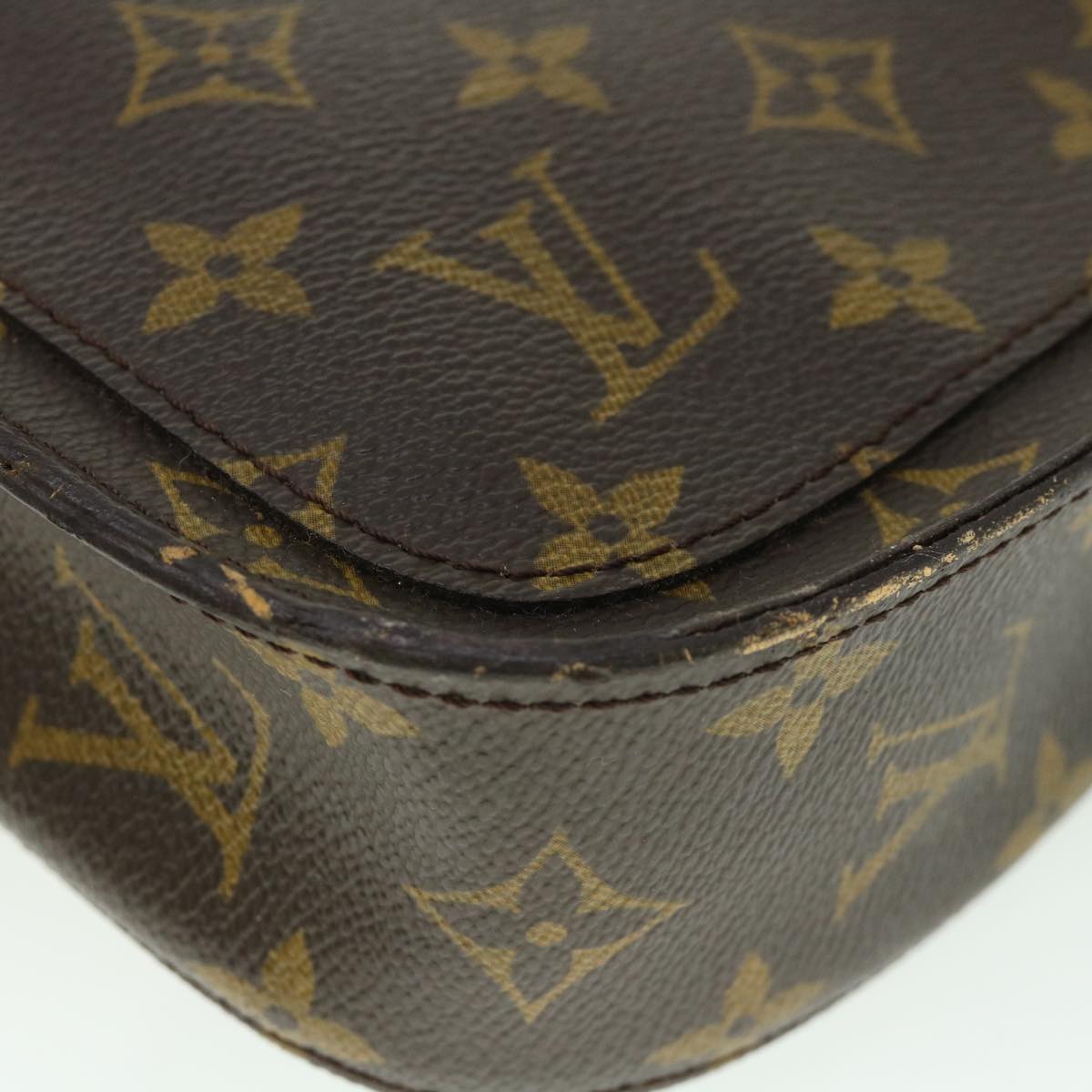 LOUIS VUITTON Monogram Saint Cloud PM Shoulder Bag M51244 LV 54229