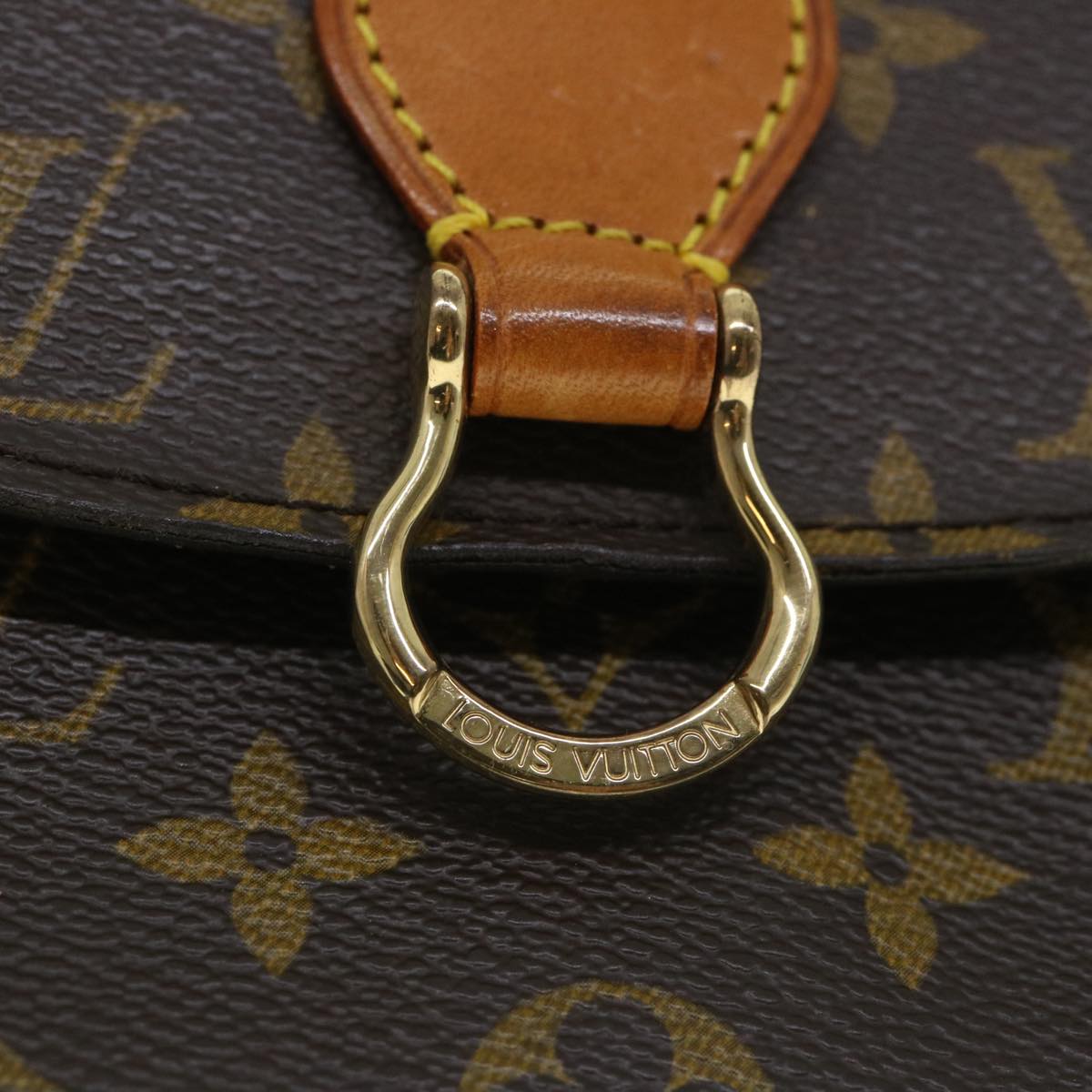 LOUIS VUITTON Monogram Saint Cloud PM Shoulder Bag M51244 LV 54229