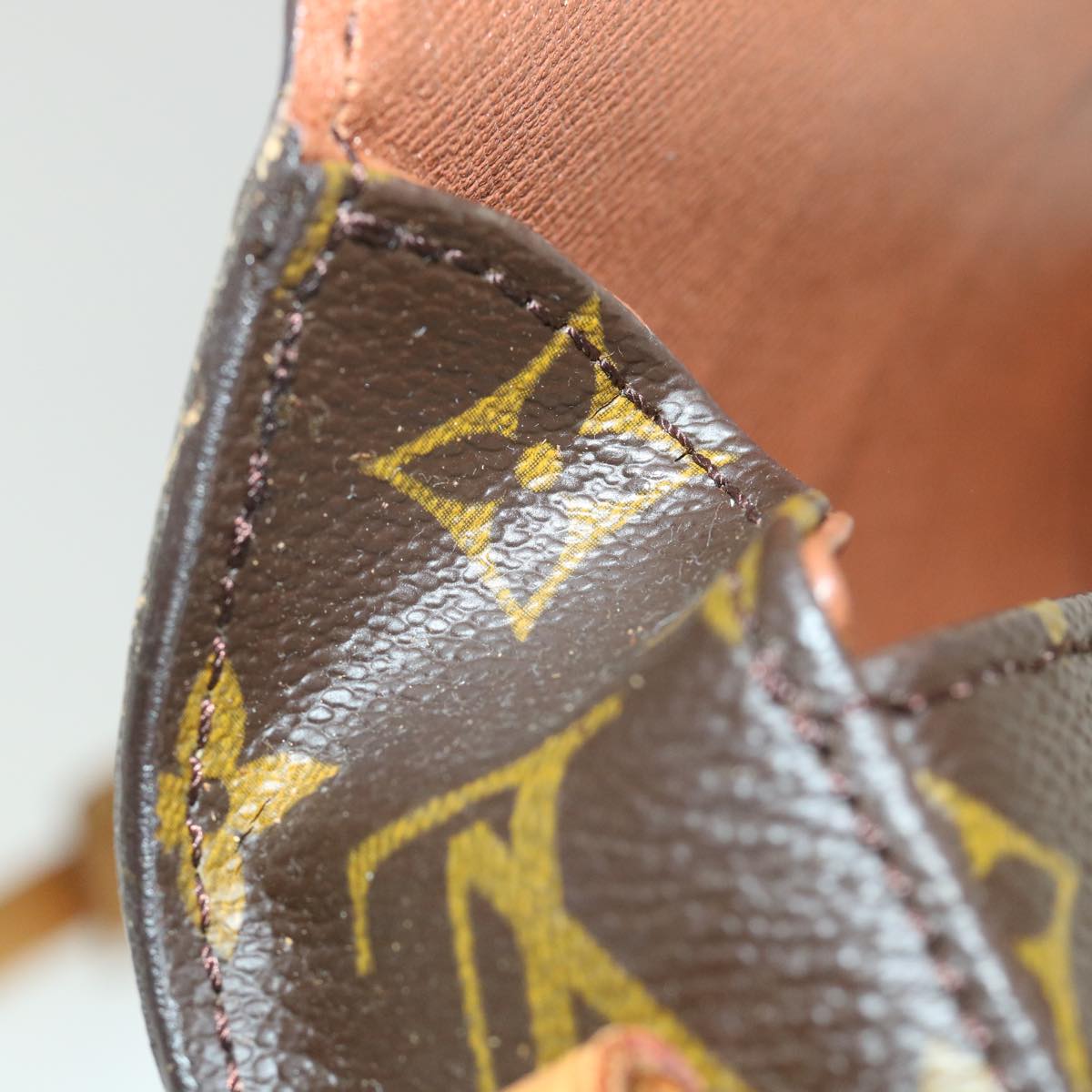 LOUIS VUITTON Monogram Saint Cloud PM Shoulder Bag M51244 LV 54229