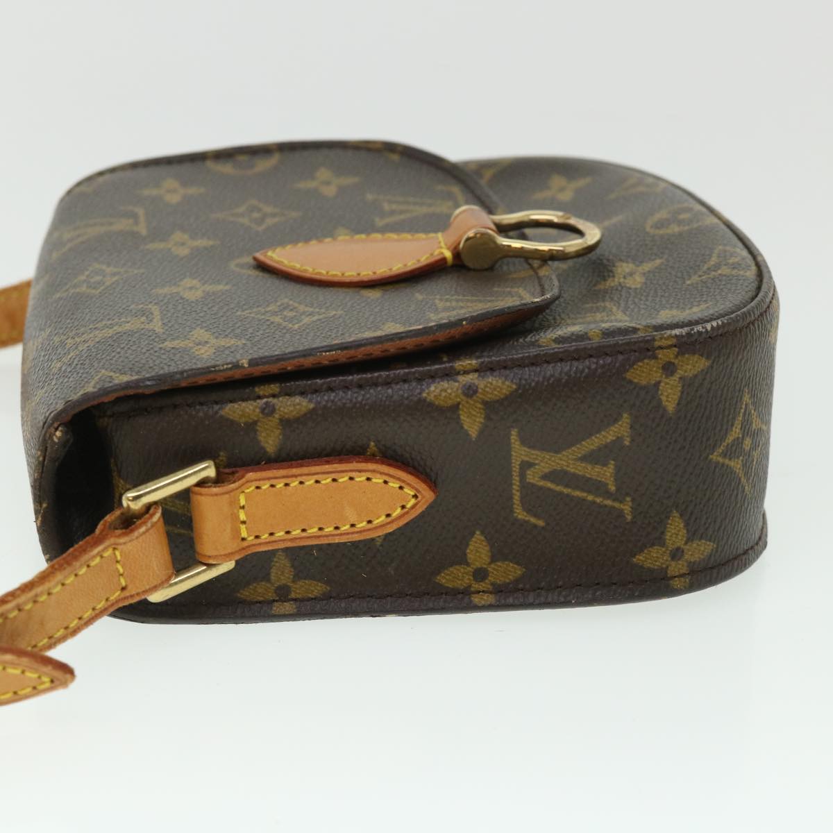 LOUIS VUITTON Monogram Saint Cloud PM Shoulder Bag M51244 LV 54229
