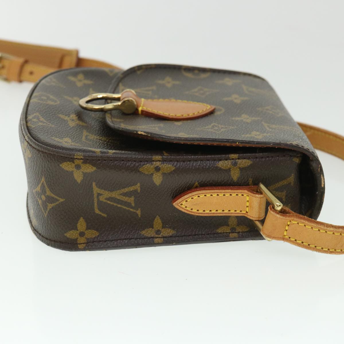 LOUIS VUITTON Monogram Saint Cloud PM Shoulder Bag M51244 LV 54229
