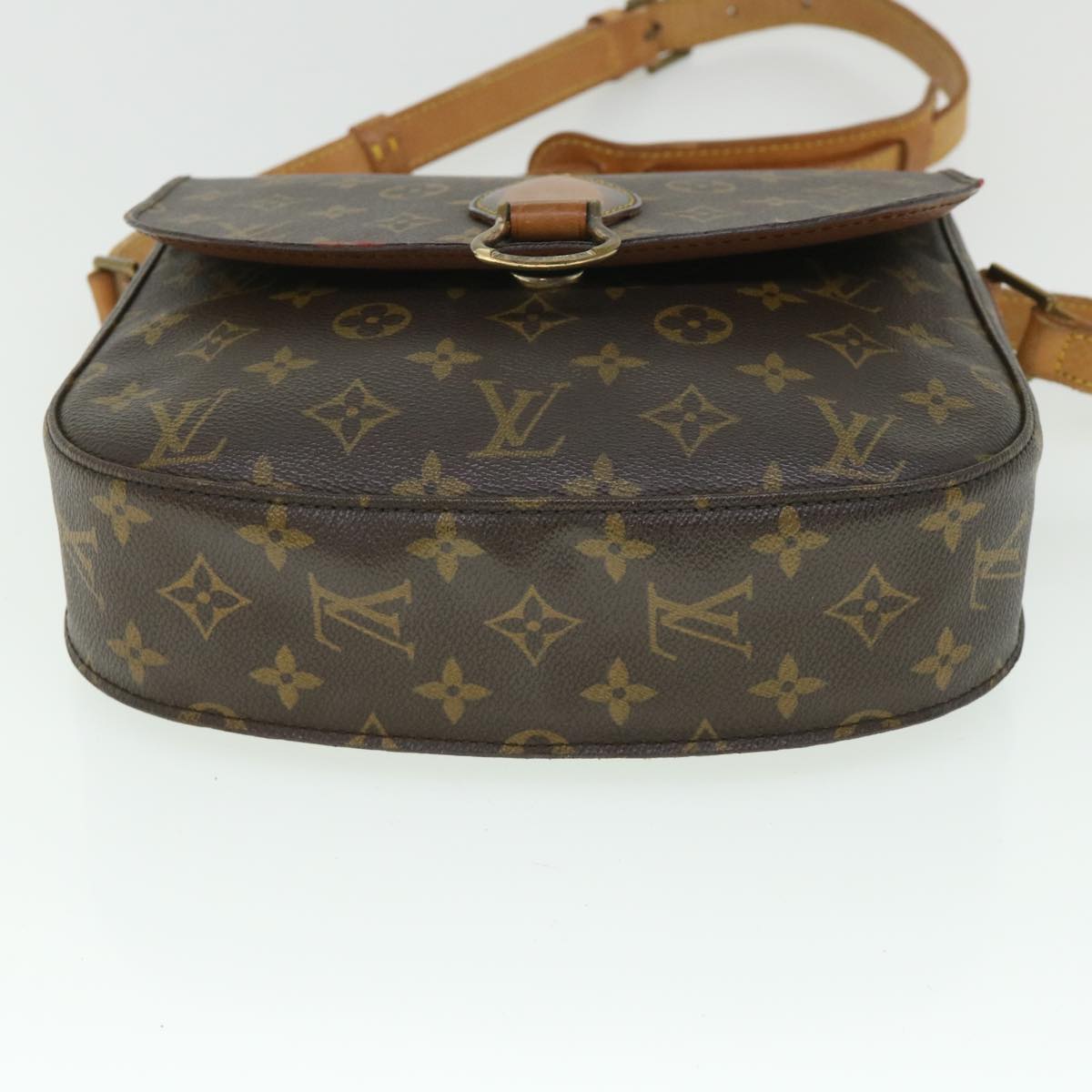 LOUIS VUITTON Monogram Saint Cloud GM Shoulder Bag M51242 LV 54230