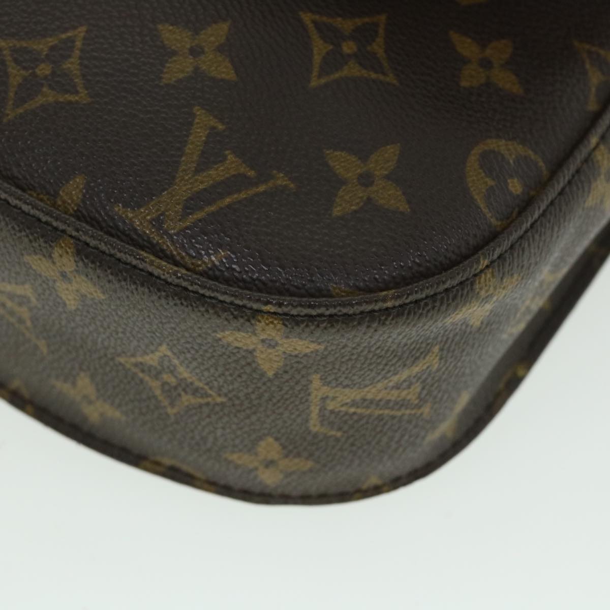 LOUIS VUITTON Monogram Saint Cloud GM Shoulder Bag M51242 LV 54230