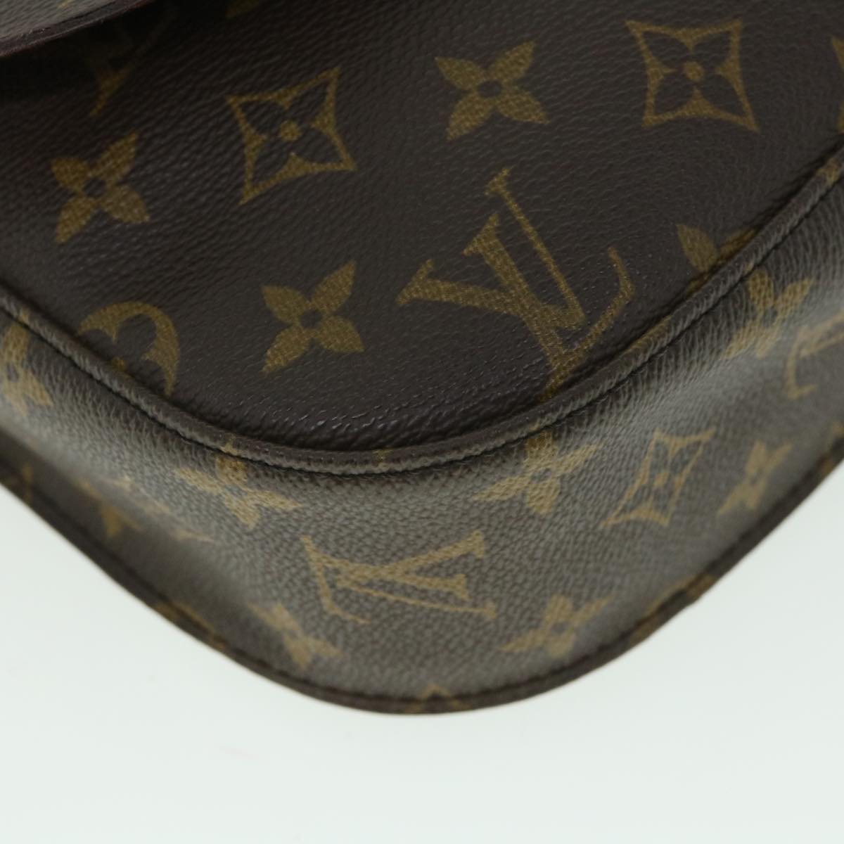 LOUIS VUITTON Monogram Saint Cloud GM Shoulder Bag M51242 LV 54230