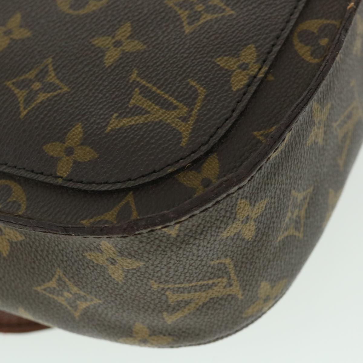 LOUIS VUITTON Monogram Saint Cloud GM Shoulder Bag M51242 LV 54230
