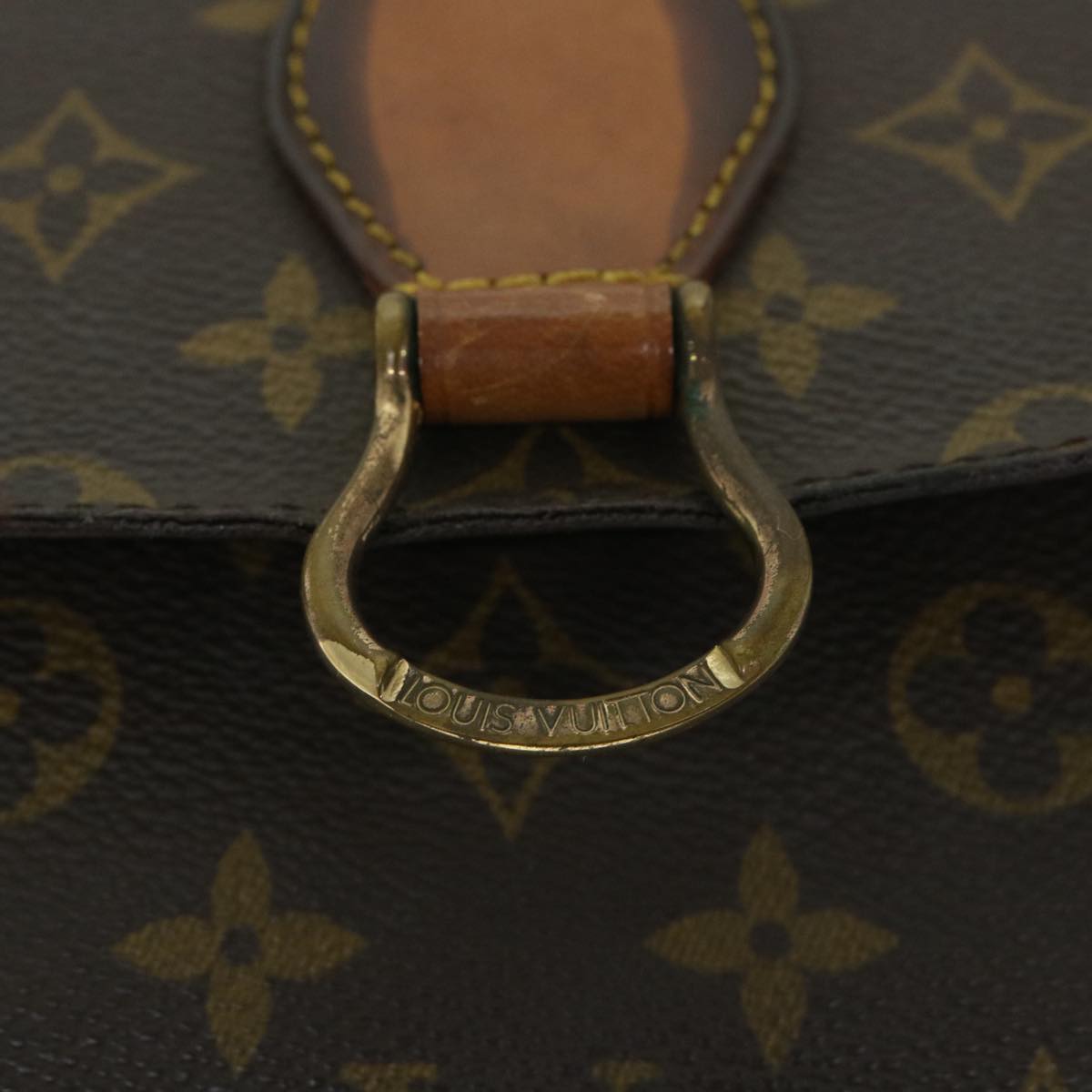 LOUIS VUITTON Monogram Saint Cloud GM Shoulder Bag M51242 LV 54230