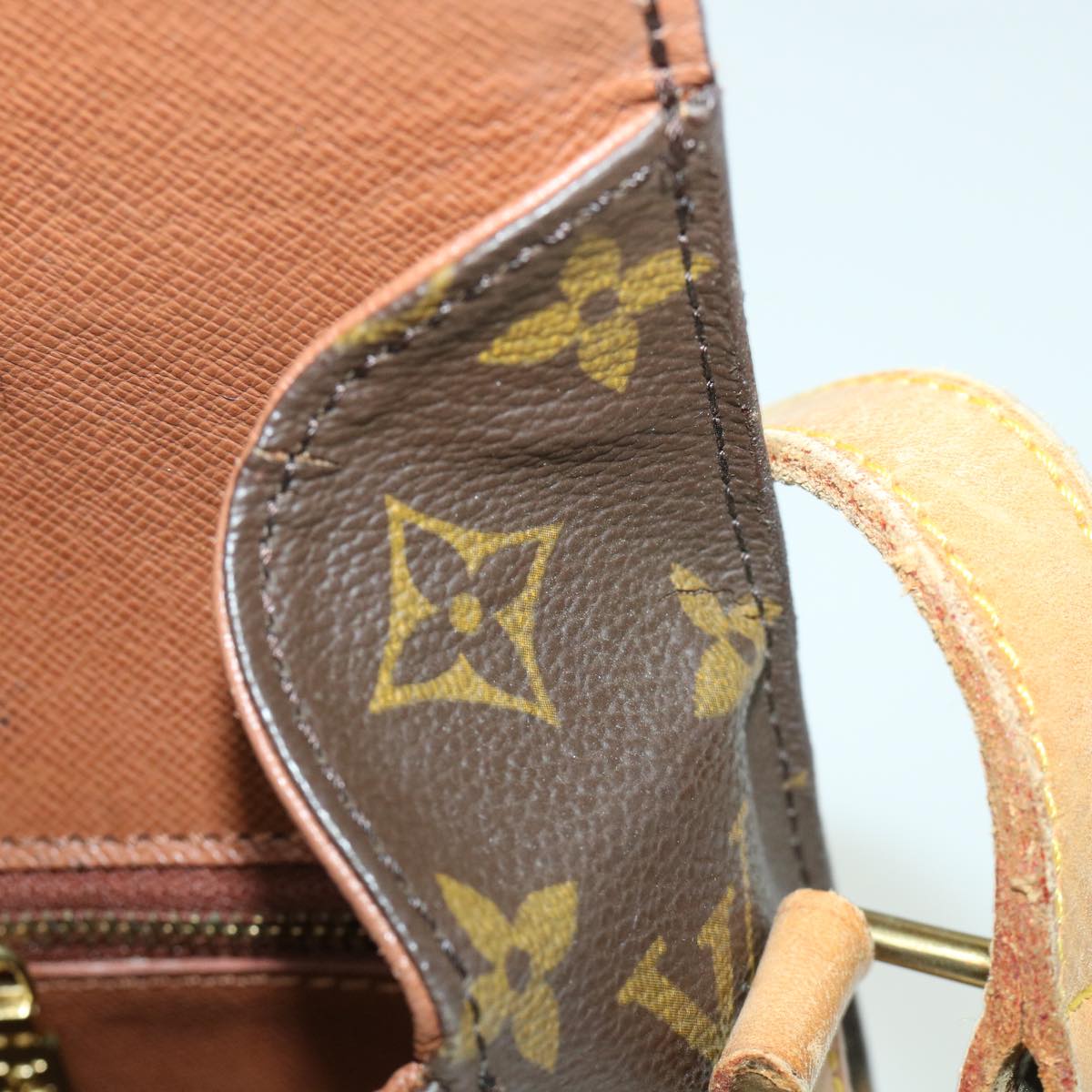 LOUIS VUITTON Monogram Saint Cloud GM Shoulder Bag M51242 LV 54230